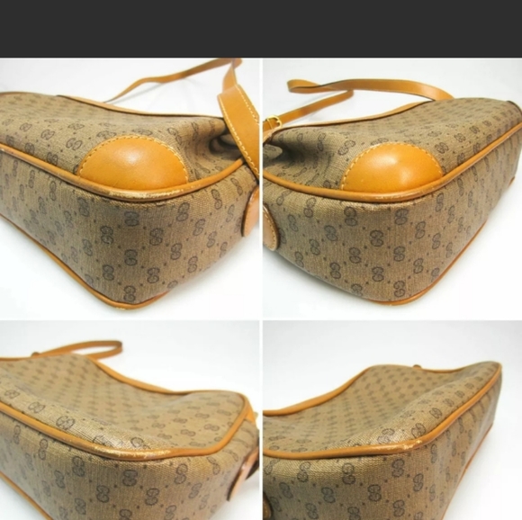 Gucci GG Canvas Ocher Color Shoulder - Picture 6 of 10
